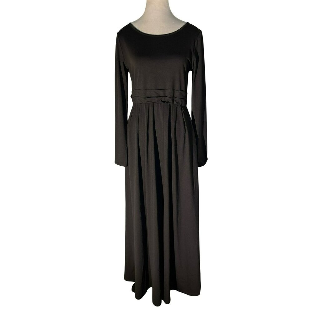HALARA Black Maxi Dress